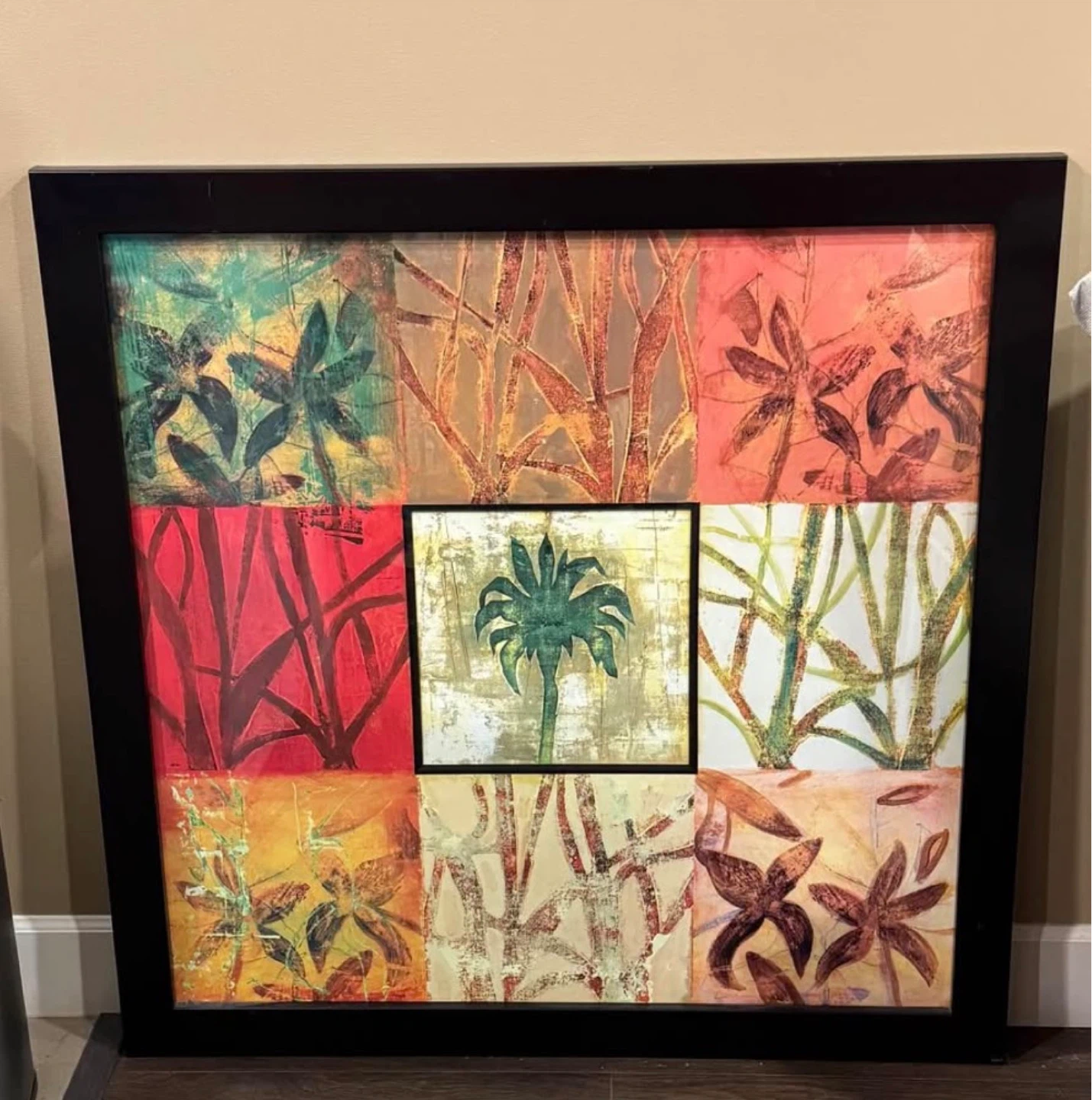 Framed Botanical Print Wall Art