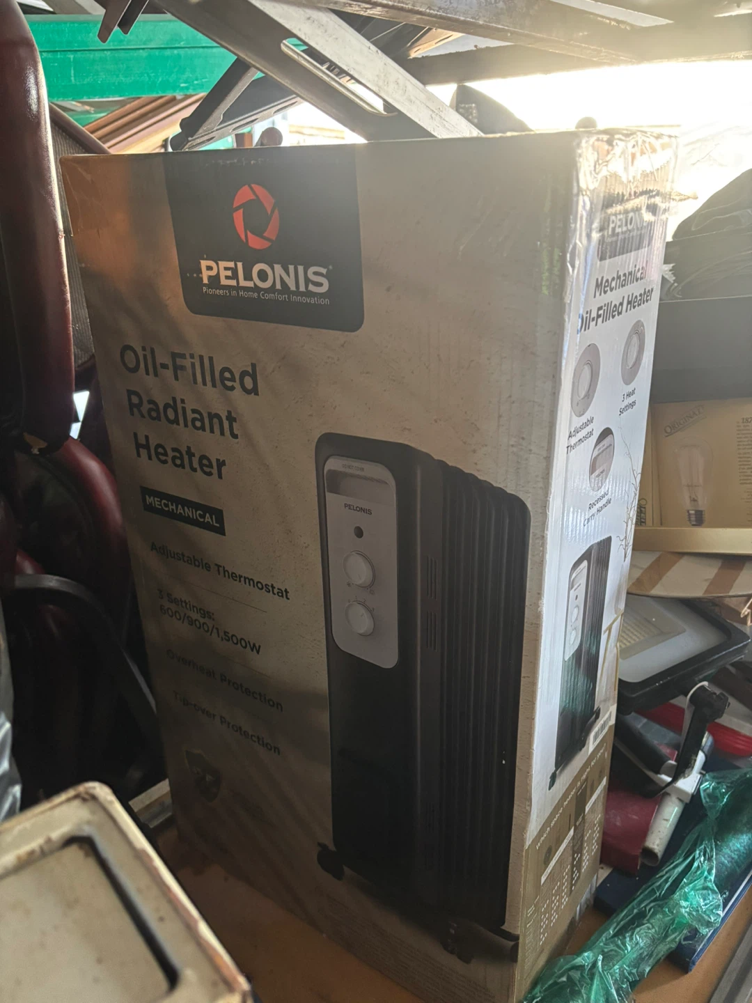 Pelonis Oil-Filled Radiant Heater