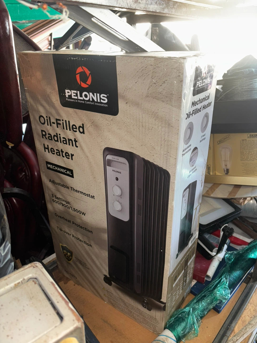 Pelonis Oil-Filled Radiant Heater - photo 2