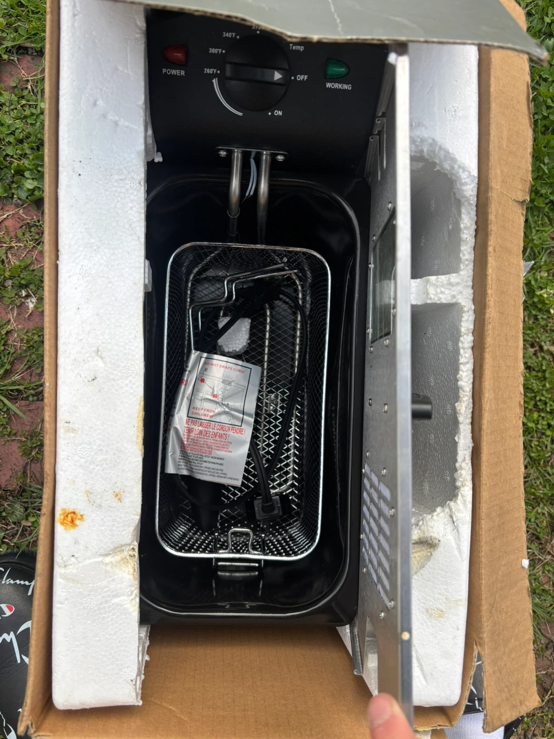 Essential Home 3 Liter Deep Fryer - photo 4