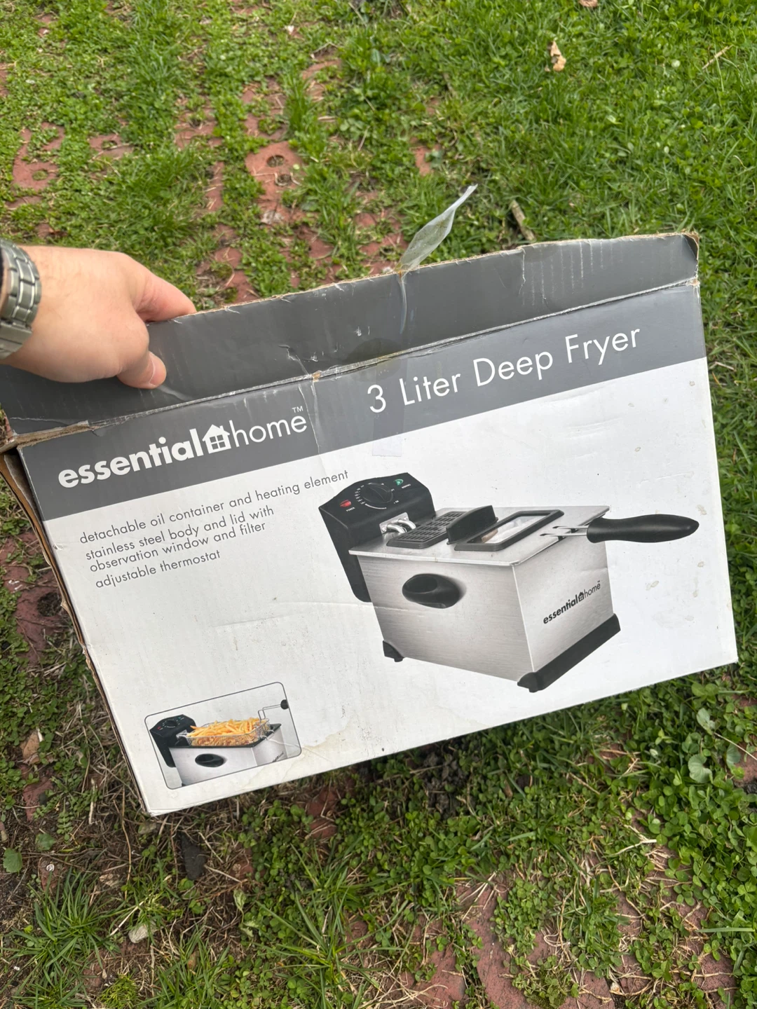 Essential Home 3 Liter Deep Fryer