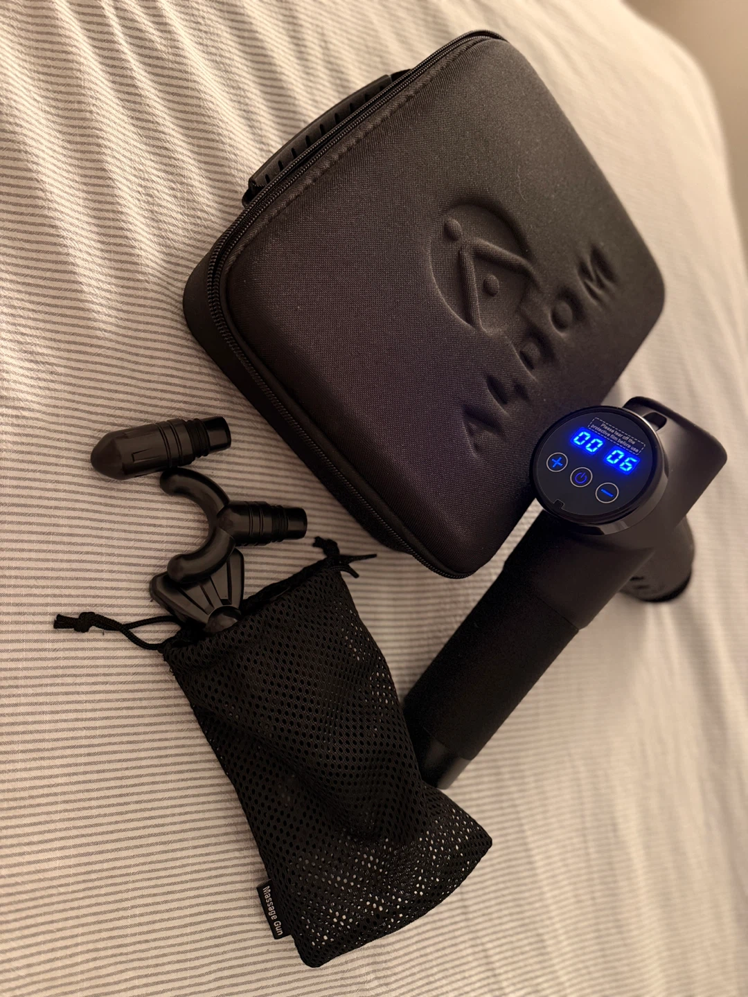 Aldom Massage Gun with Case and Attachments