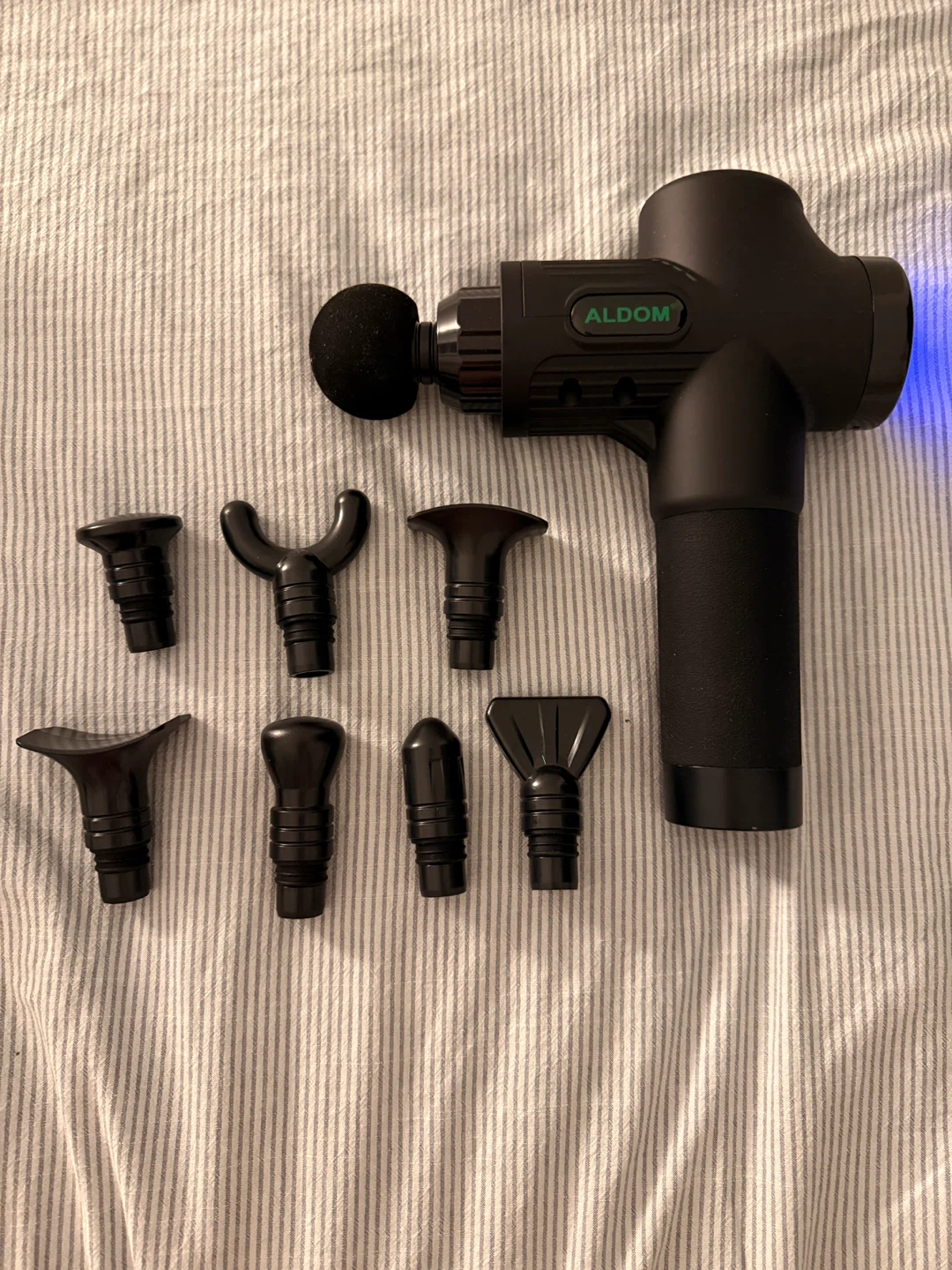 Aldom Massage Gun with Case and Attachments - photo 2