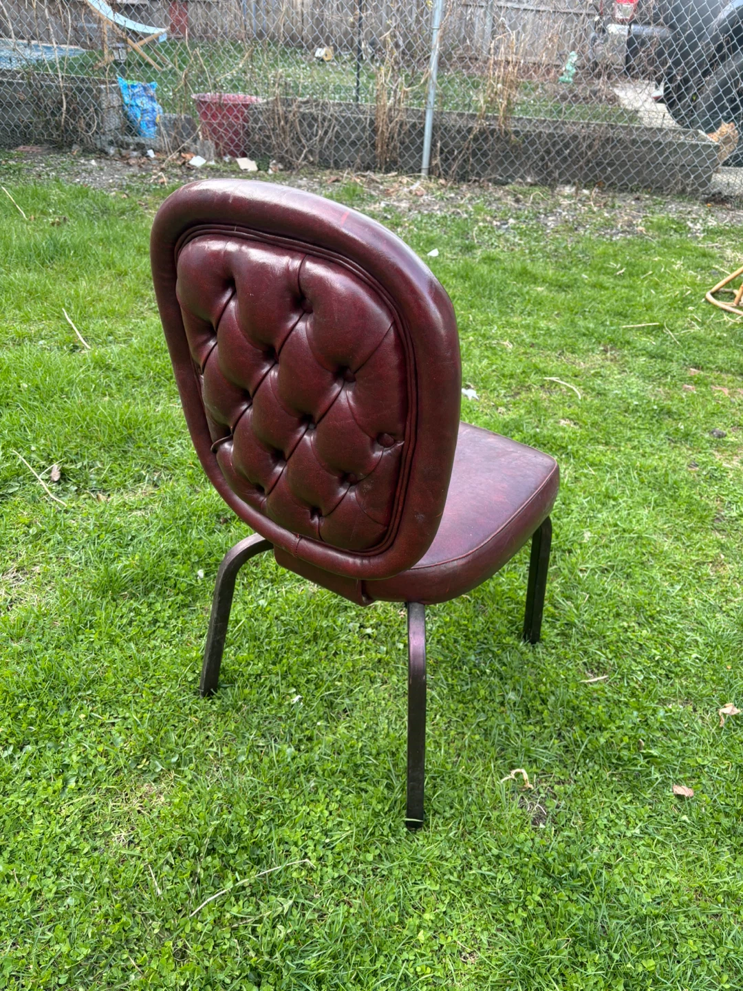 Vintage Tufted Back Chair | 28 or 30 Quantity