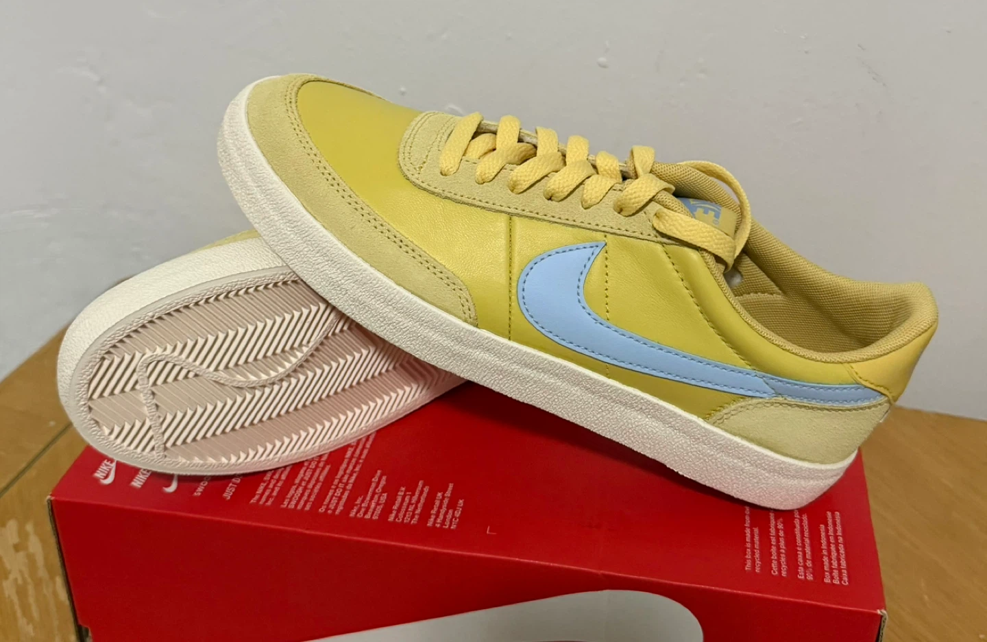 Nike Killshot 2 Yellow Suede Low Top Sneakers - photo 3