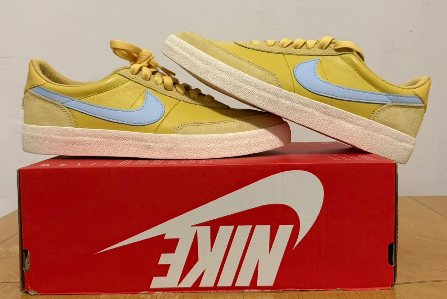 Nike Killshot 2 Yellow Suede Low Top Sneakers