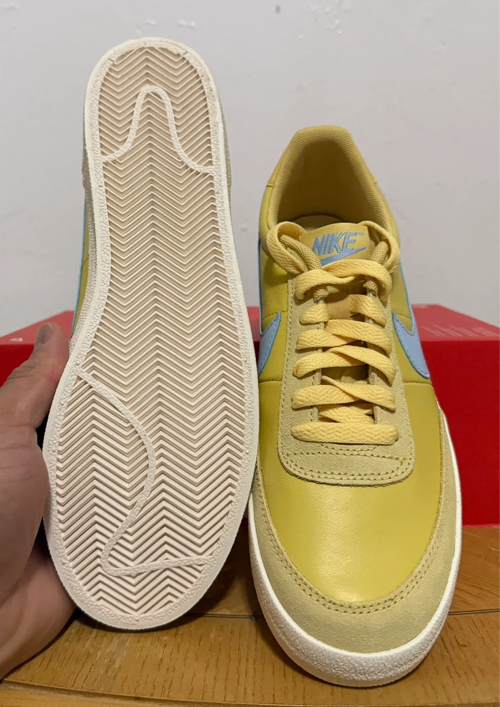 Nike Killshot 2 Yellow Suede Low Top Sneakers - photo 5