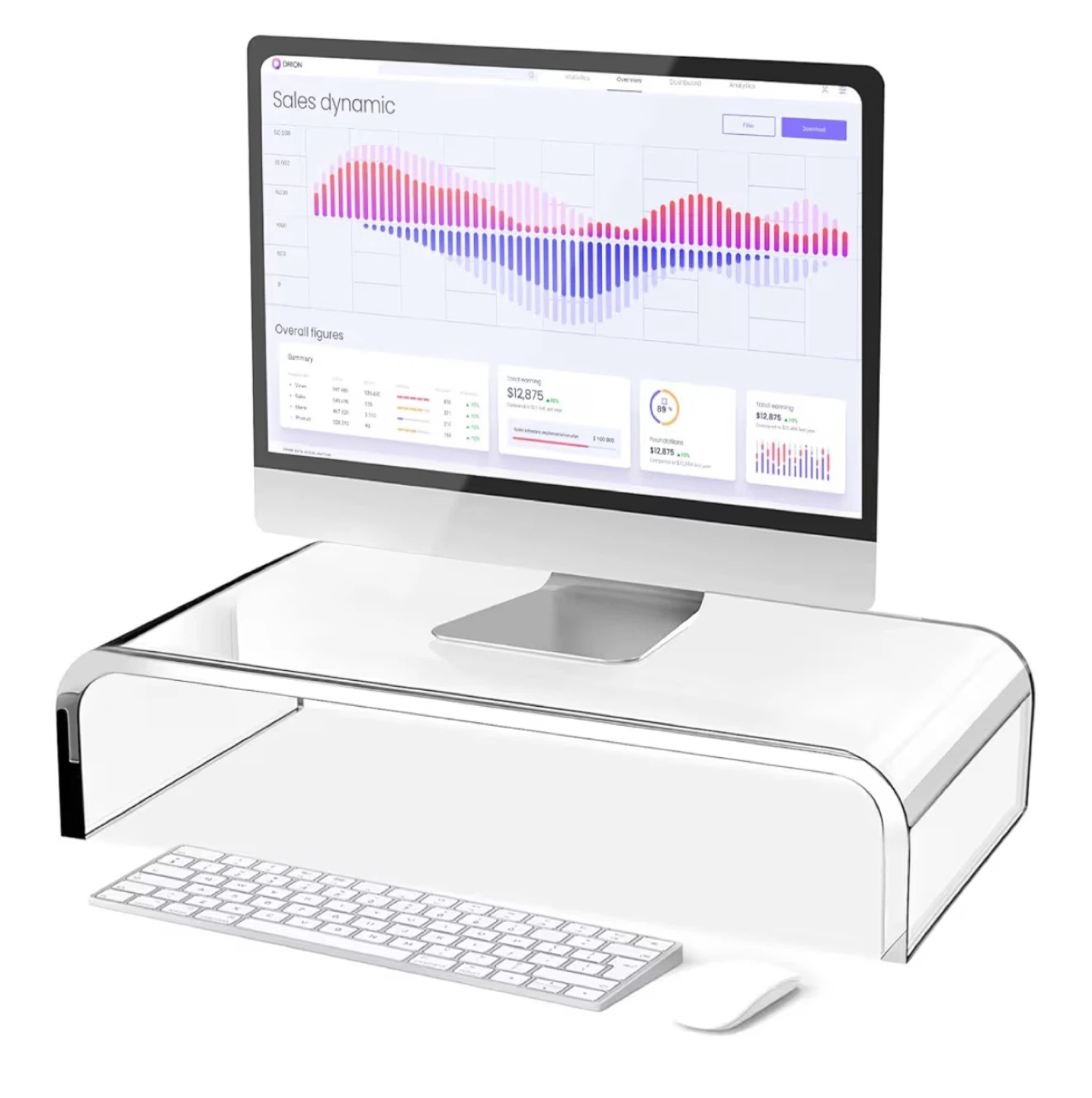 Acrylic Laptop/PC riser