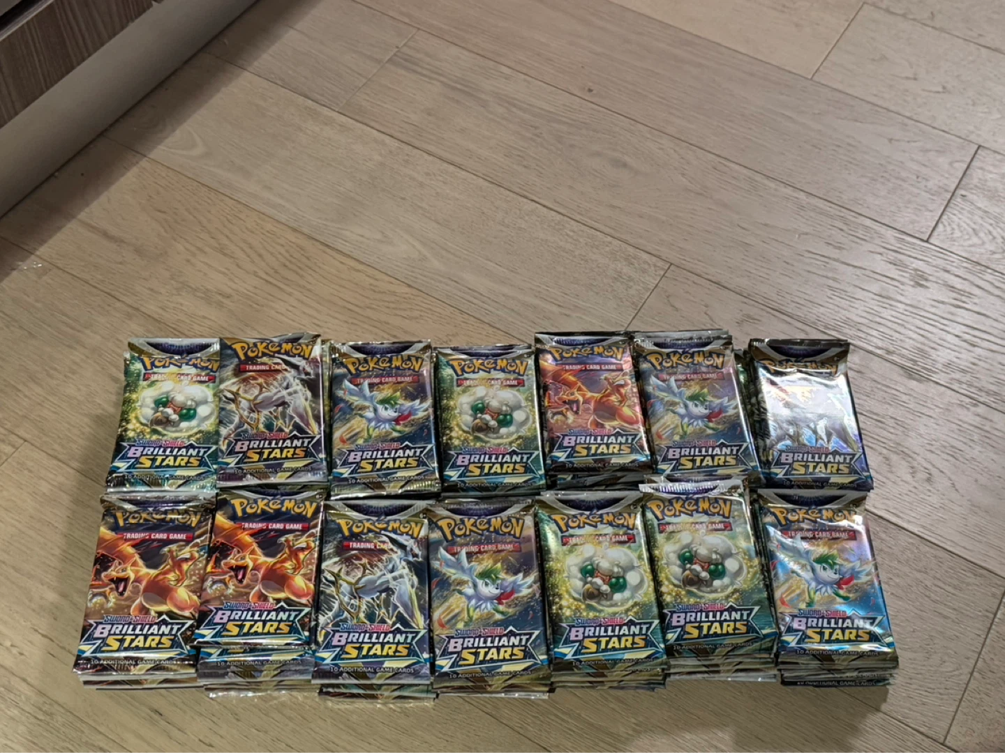 Pokemon brilliant stars booster packs