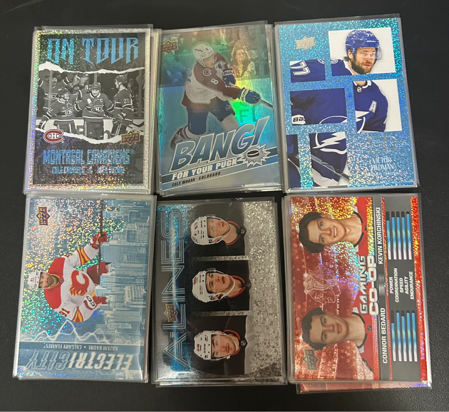 2024/25 series 1&2 hockey card inserts