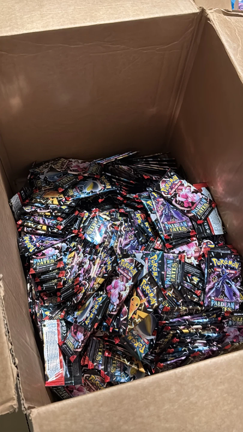 Pokemon Paldean fates booster pack