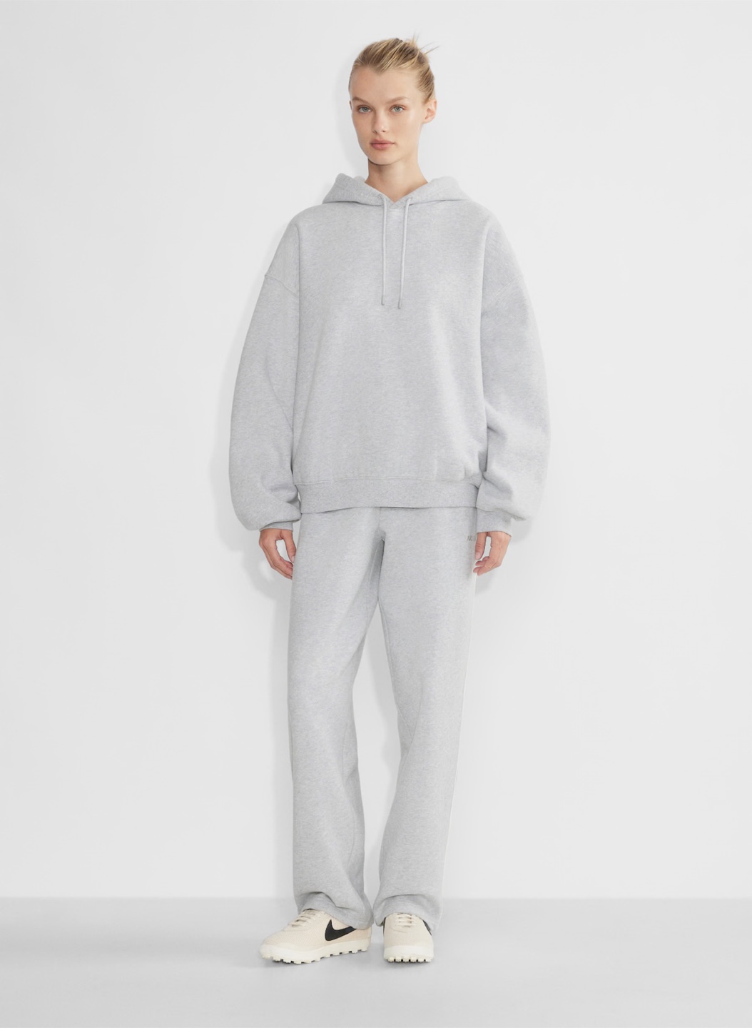 Aritzia heather grey sweat set