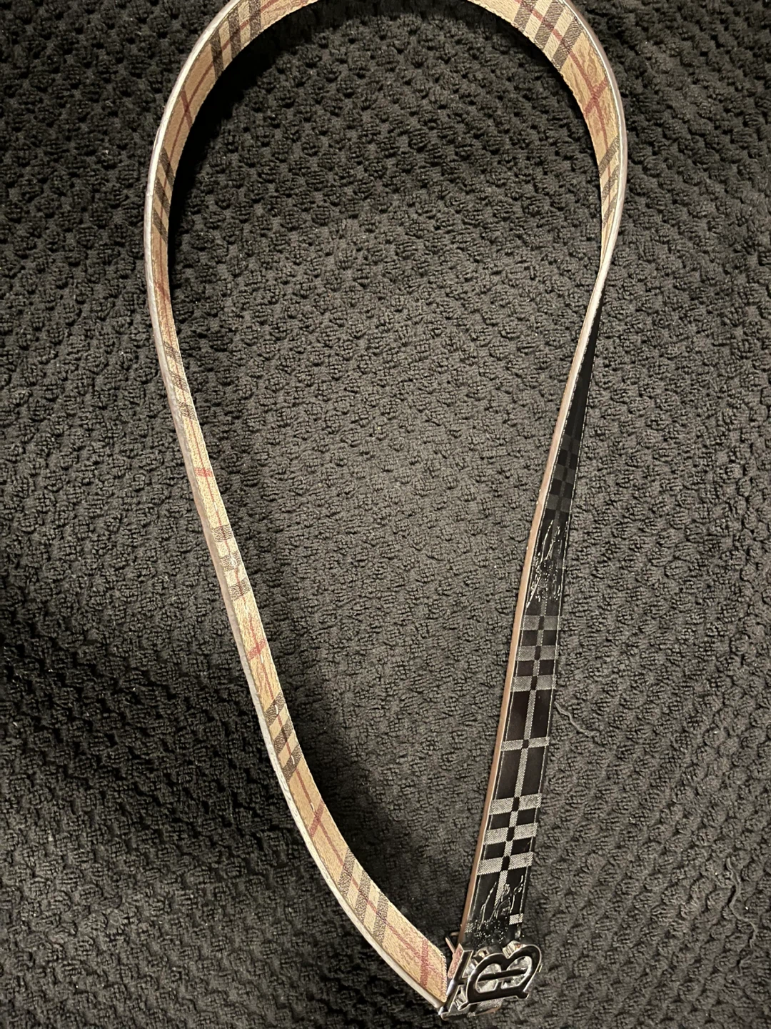 Burberry Plaid Belt - photo 2