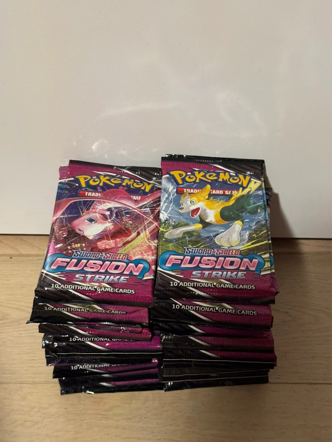 Pokemon fusion strike booster packs