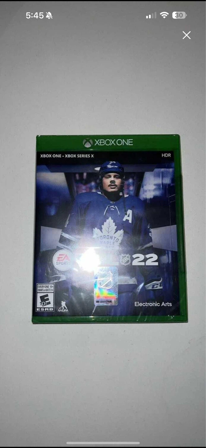 NHL 22 Xbox One Video Game