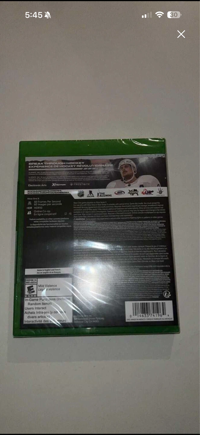NHL 22 Xbox One Video Game - photo 2