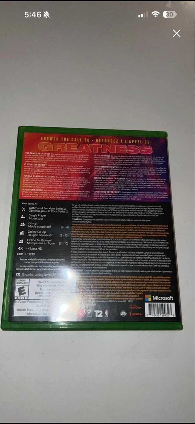 NBA 2K23 for Xbox Series X - photo 2