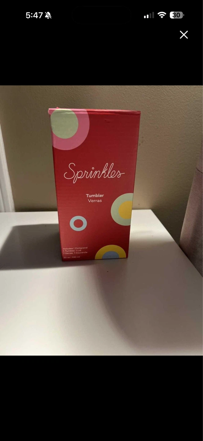 Sprinkles Tumbler