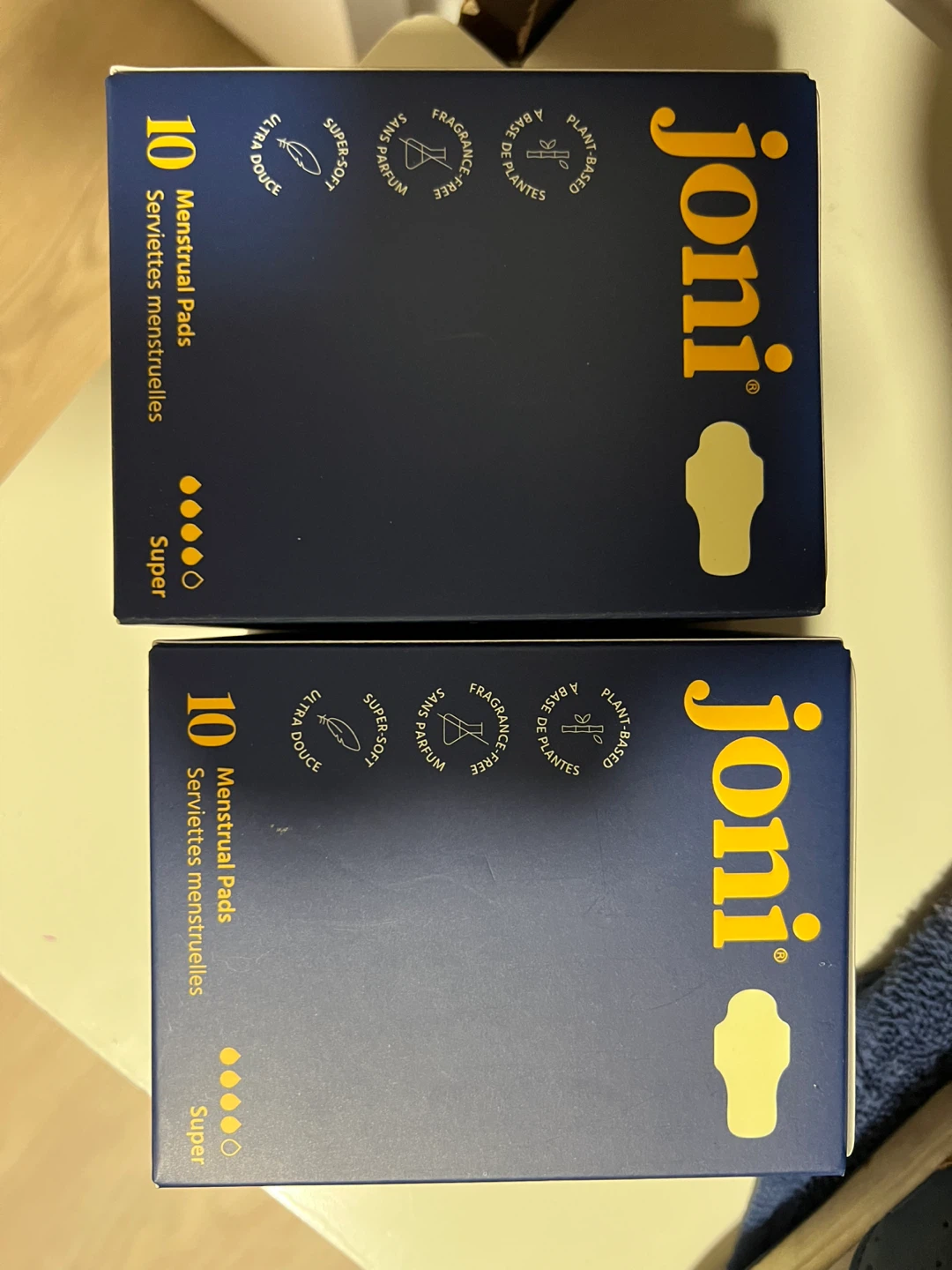 Joni Menstrual Pads - 2 pack for 5