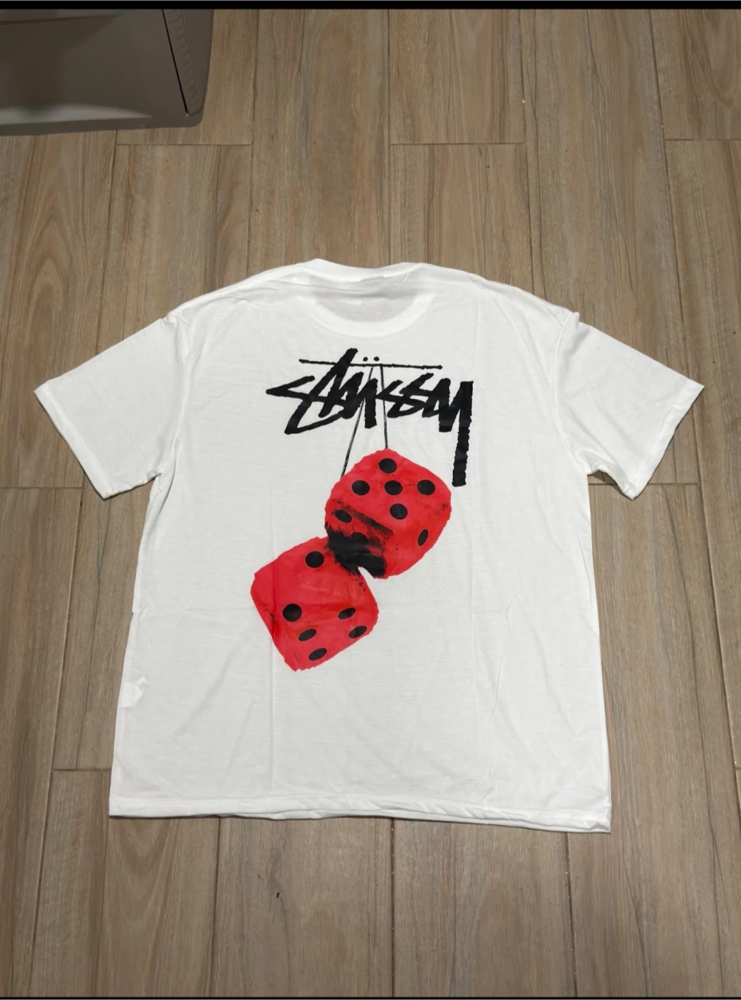 Stussy White Dice Graphic T-Shirt XL - photo 2