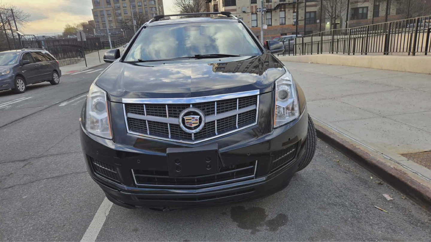 Black Cadillac SRX Luxury SUV