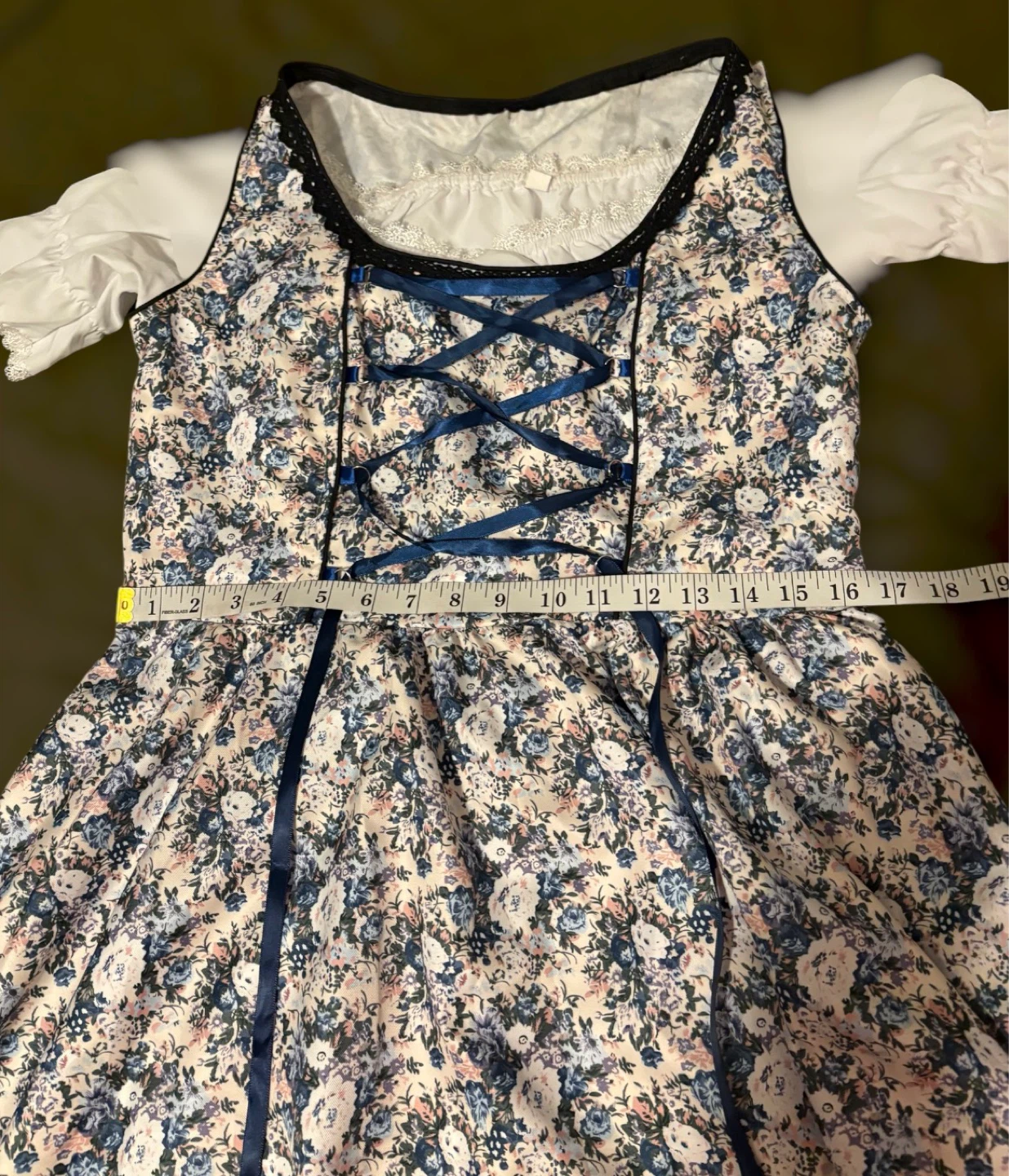 Floral Dirndl Dress with Blouse - photo 4