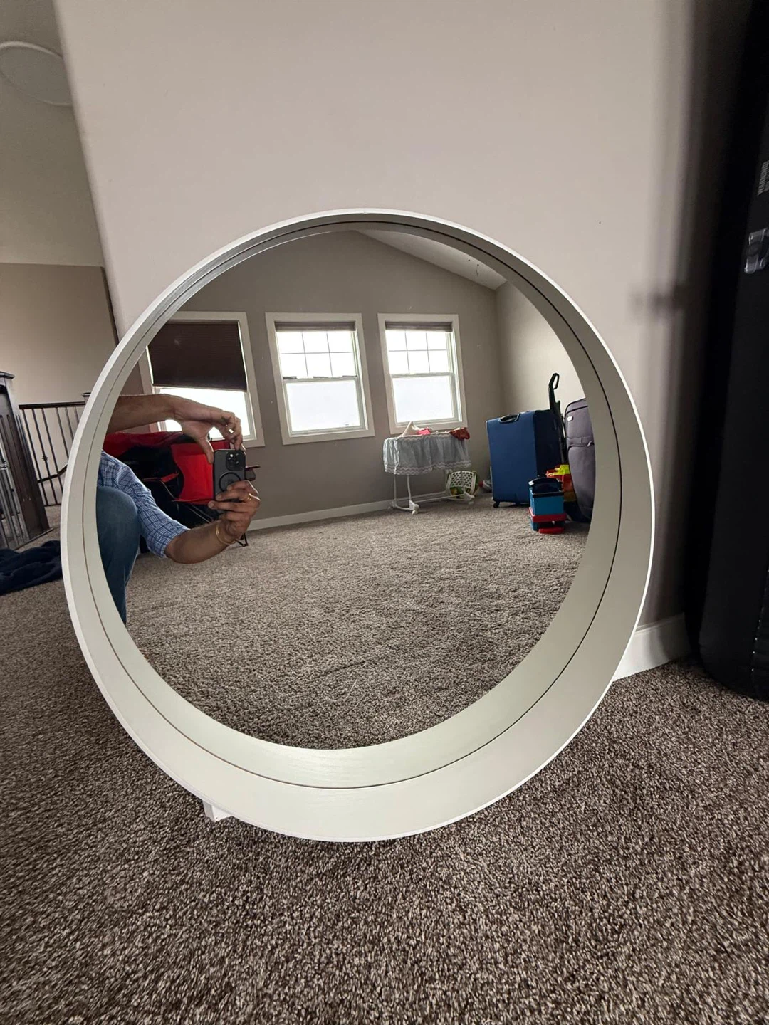 Round Decorative Mirror - photo 3