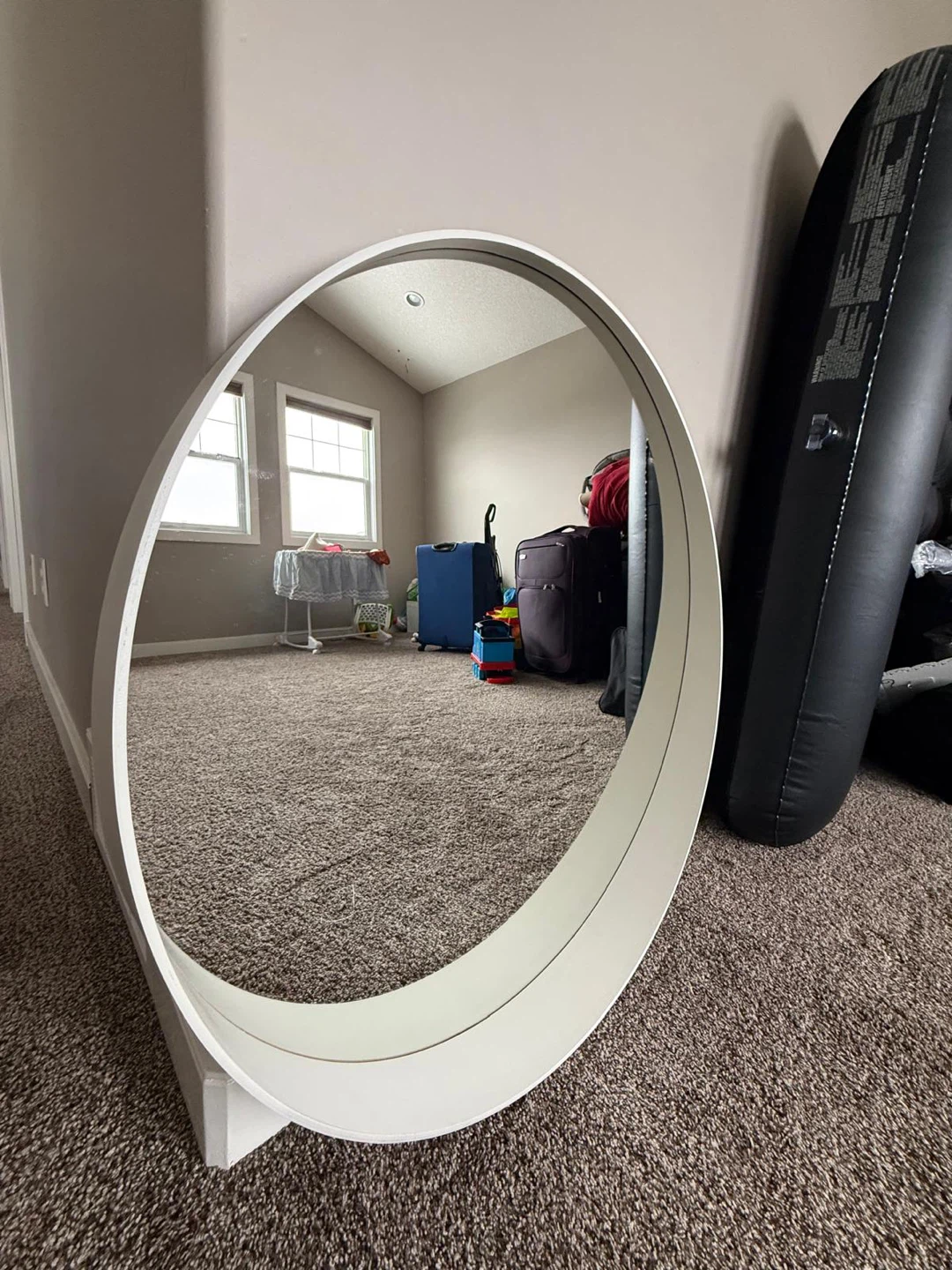 Round Decorative Mirror - photo 2