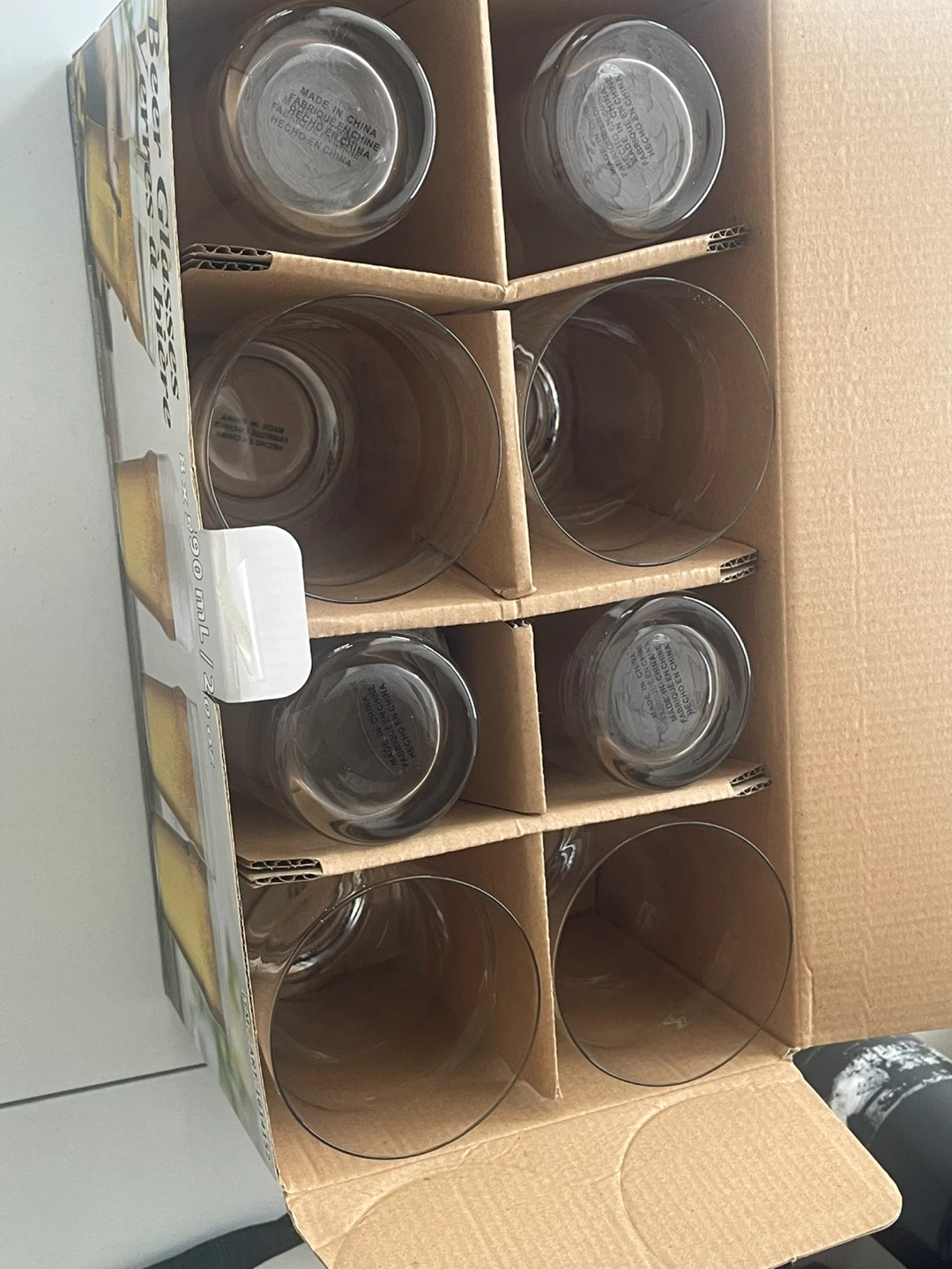 Crystal King Beer Glasses Set (8 glasses, 590ml/20oz each) - photo 3