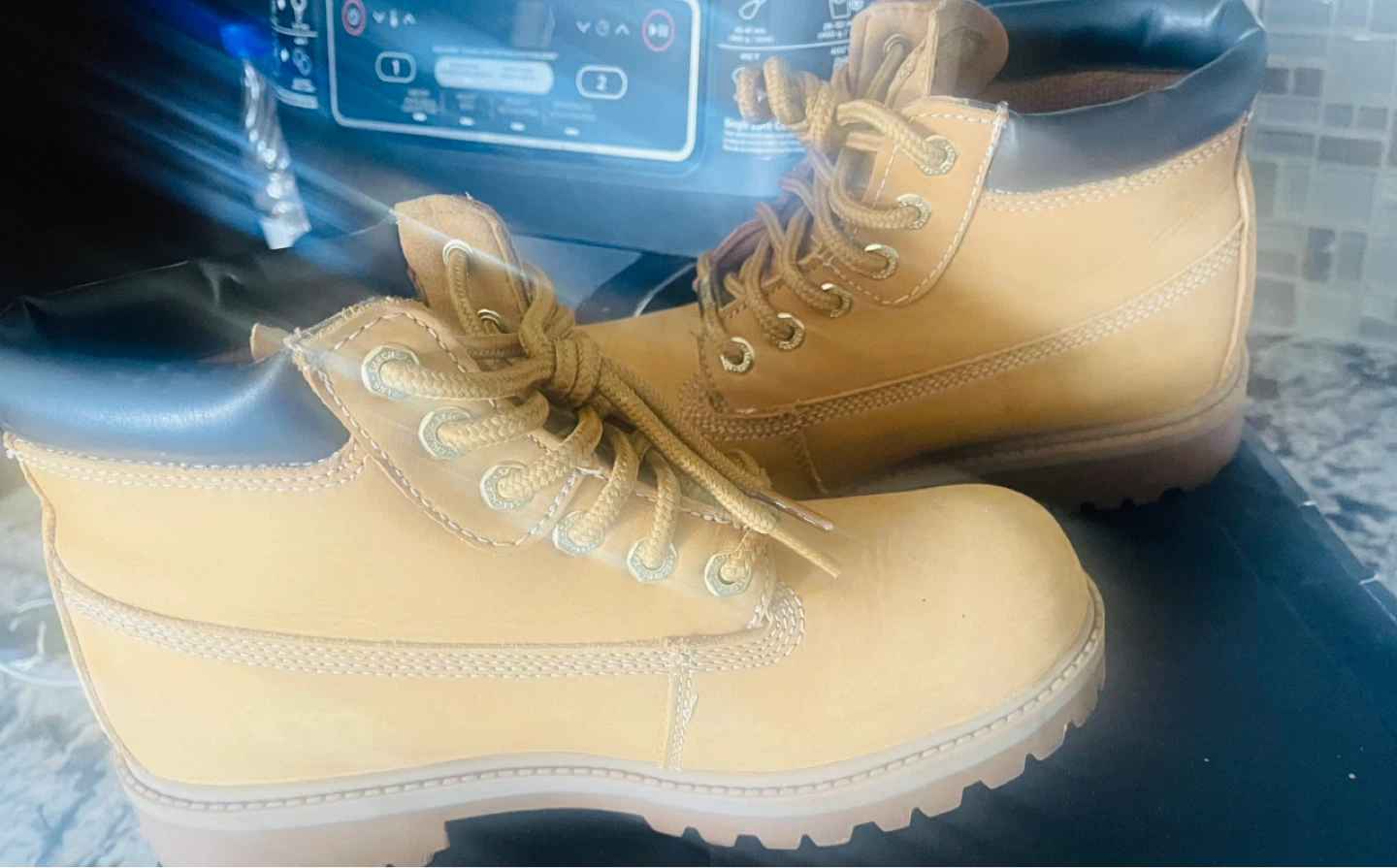 Skechers Waterproof Work Boots - Size 8 - photo 3