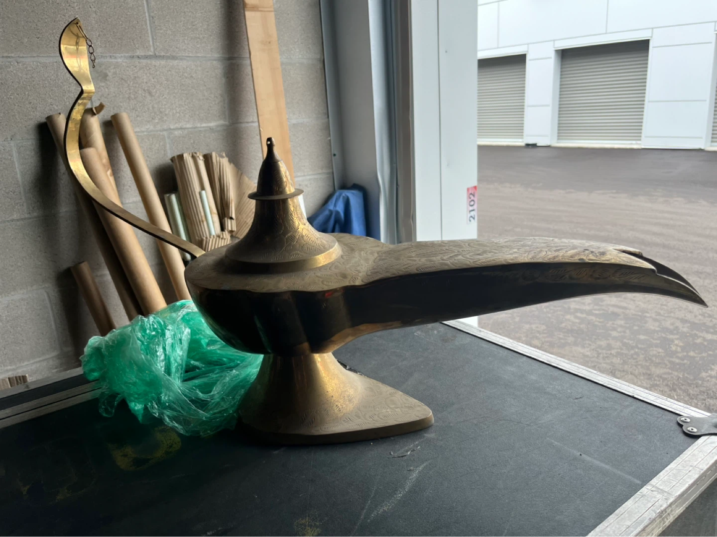 Brass Genie Lamp