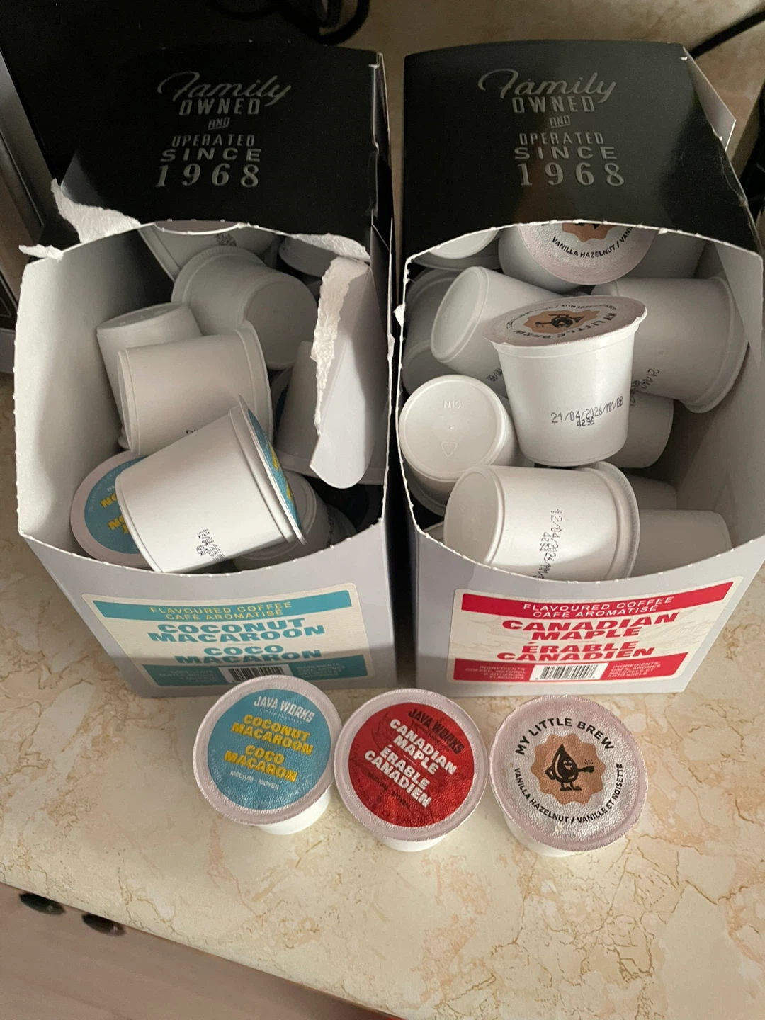 FREE - Java Works K-Cups (2 Boxes)