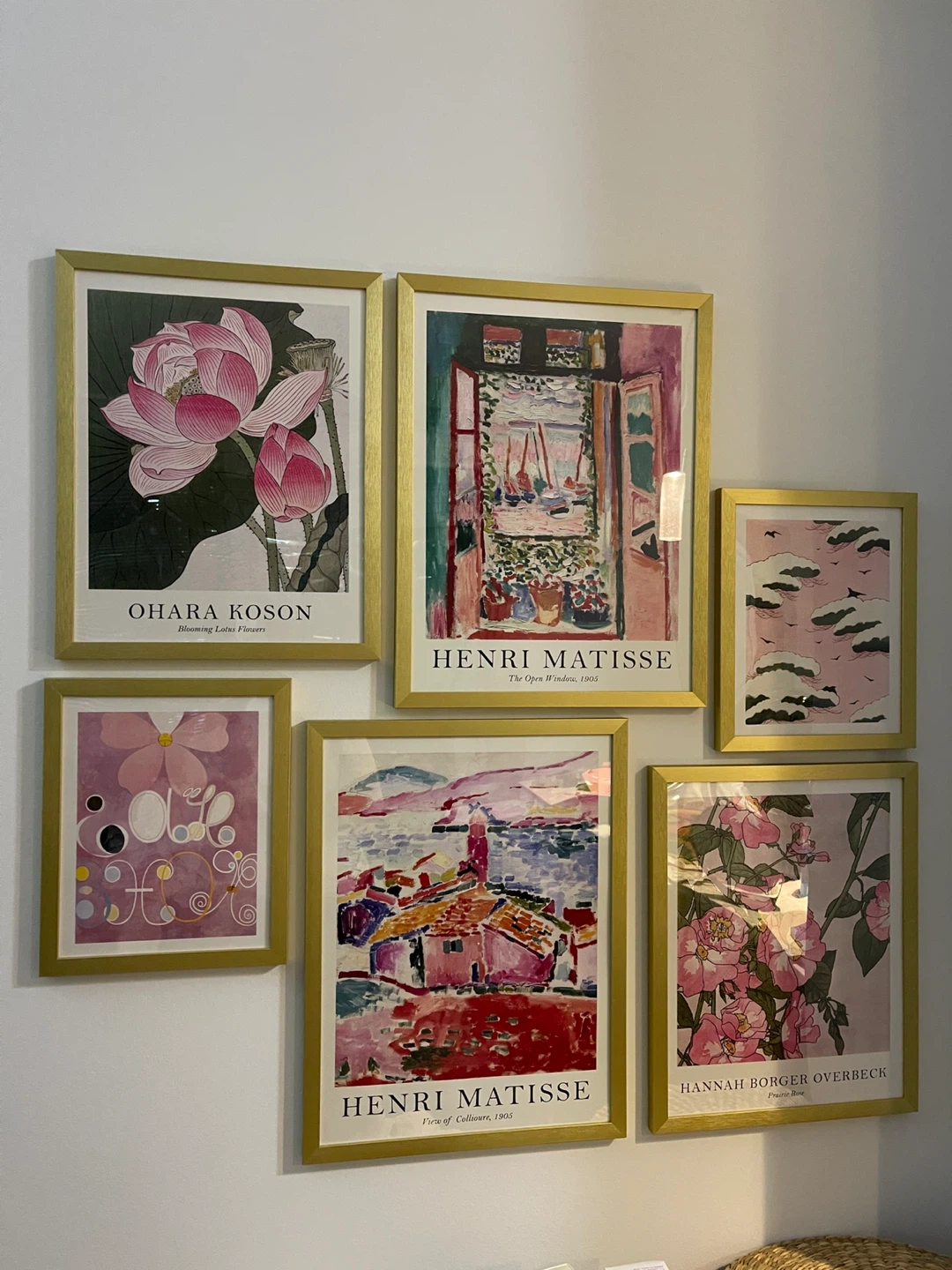 Set of 6 Framed Art Prints