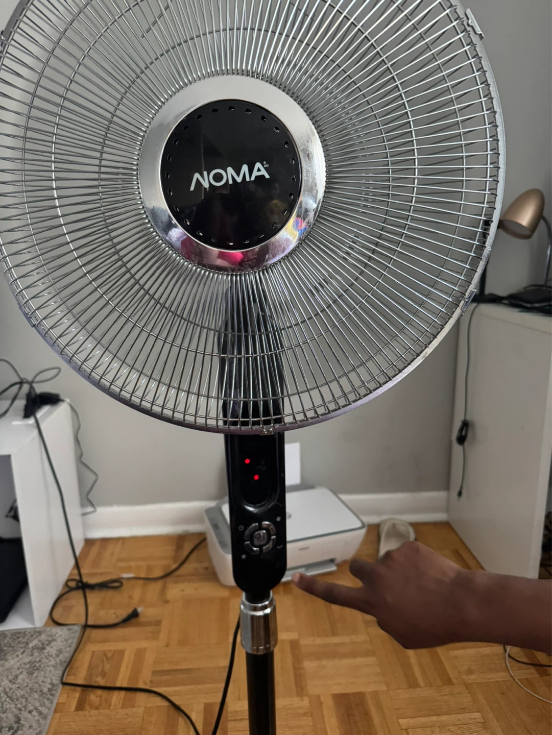 NOMA Oscillating Pedestal Fan
