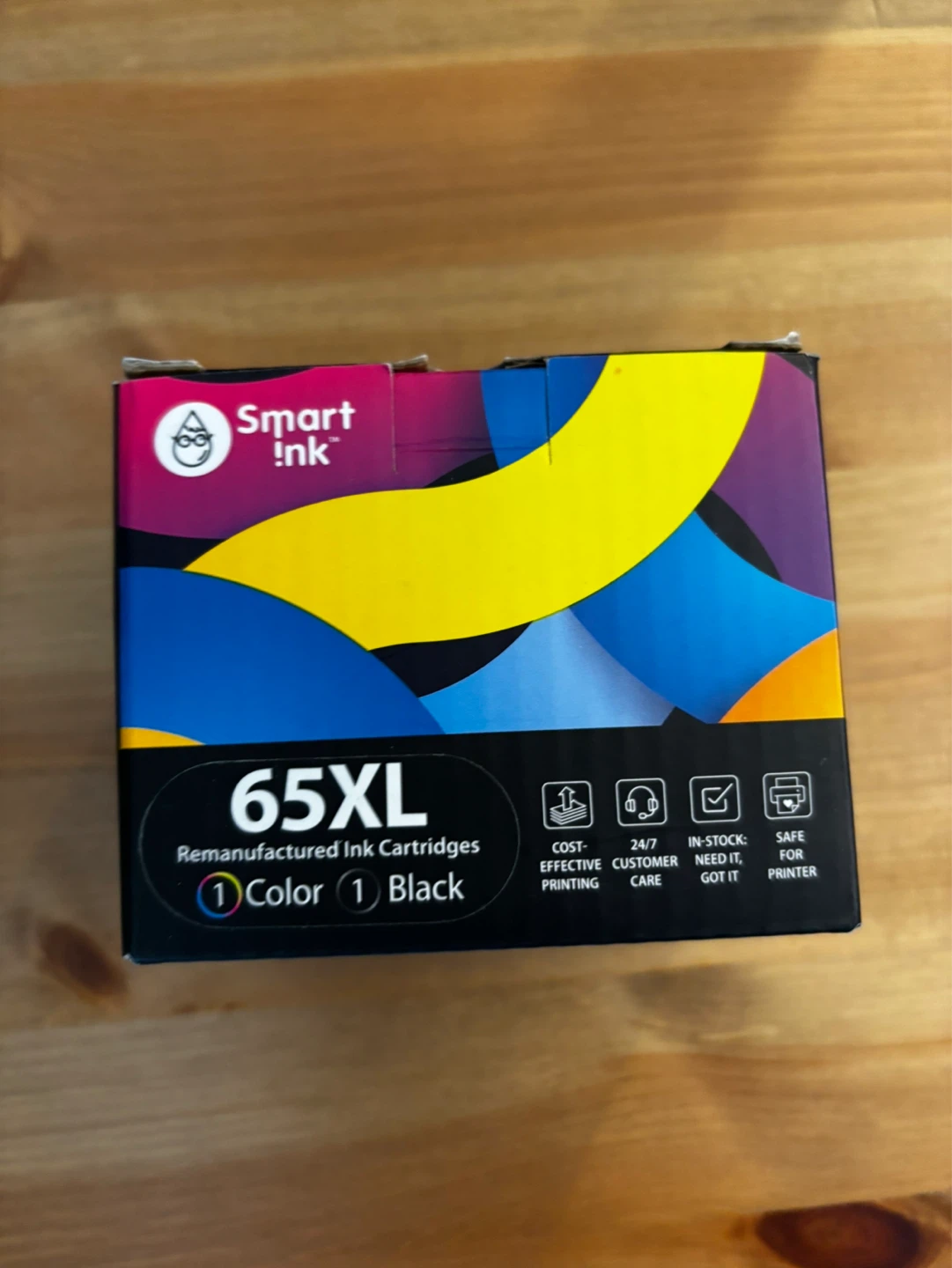 Smart Ink 65XL Remanufactured Ink Cartridges (Color & Black)
