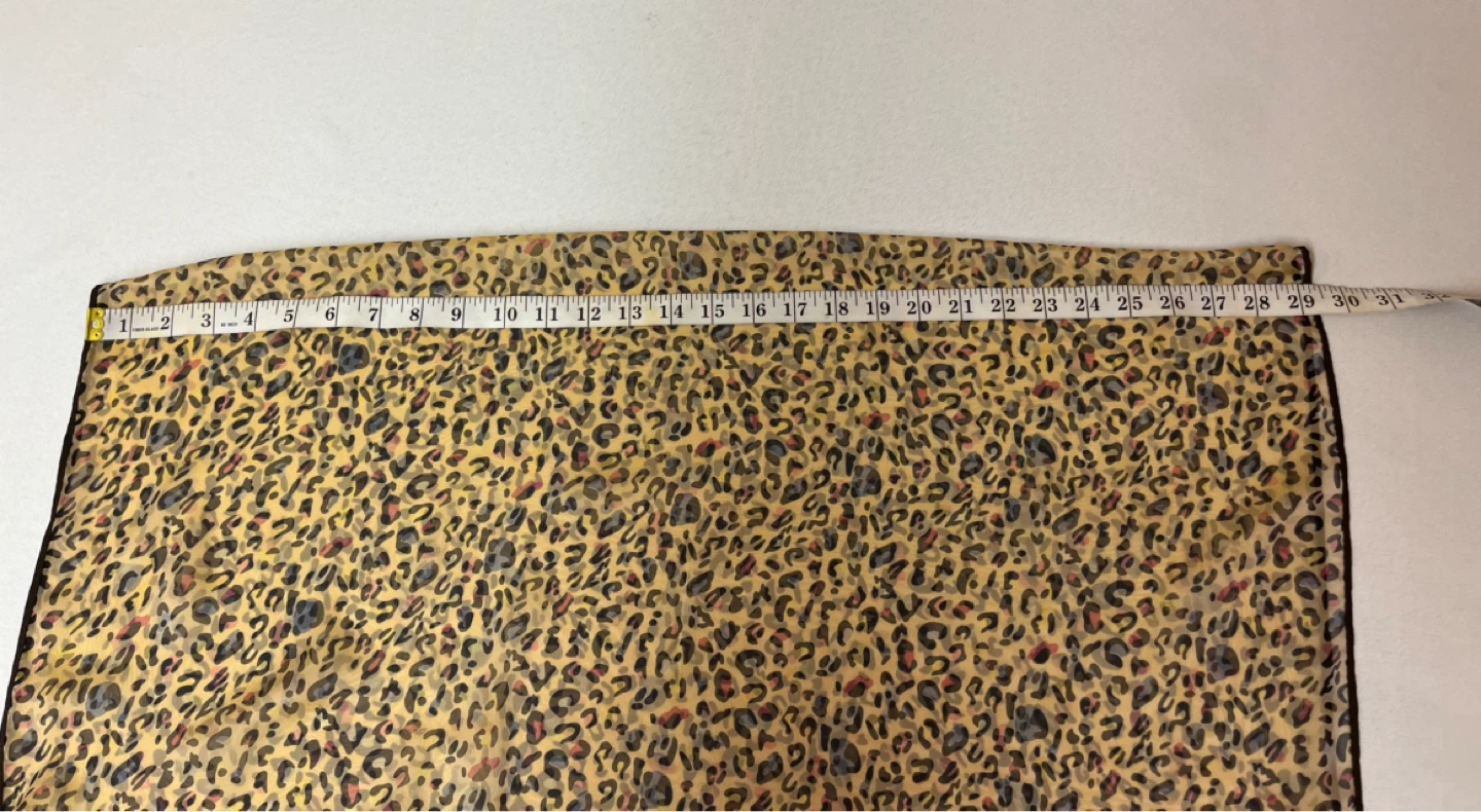 Ladies Summer Scarf - leopard print design - photo 3