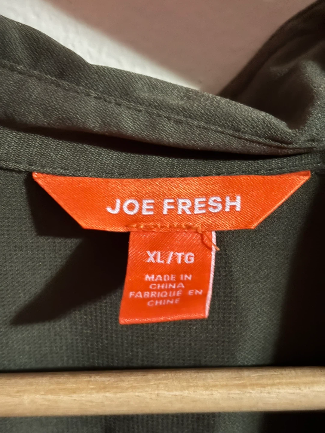 Joe Fresh Green Tunic Shirt Dress XL - photo 3