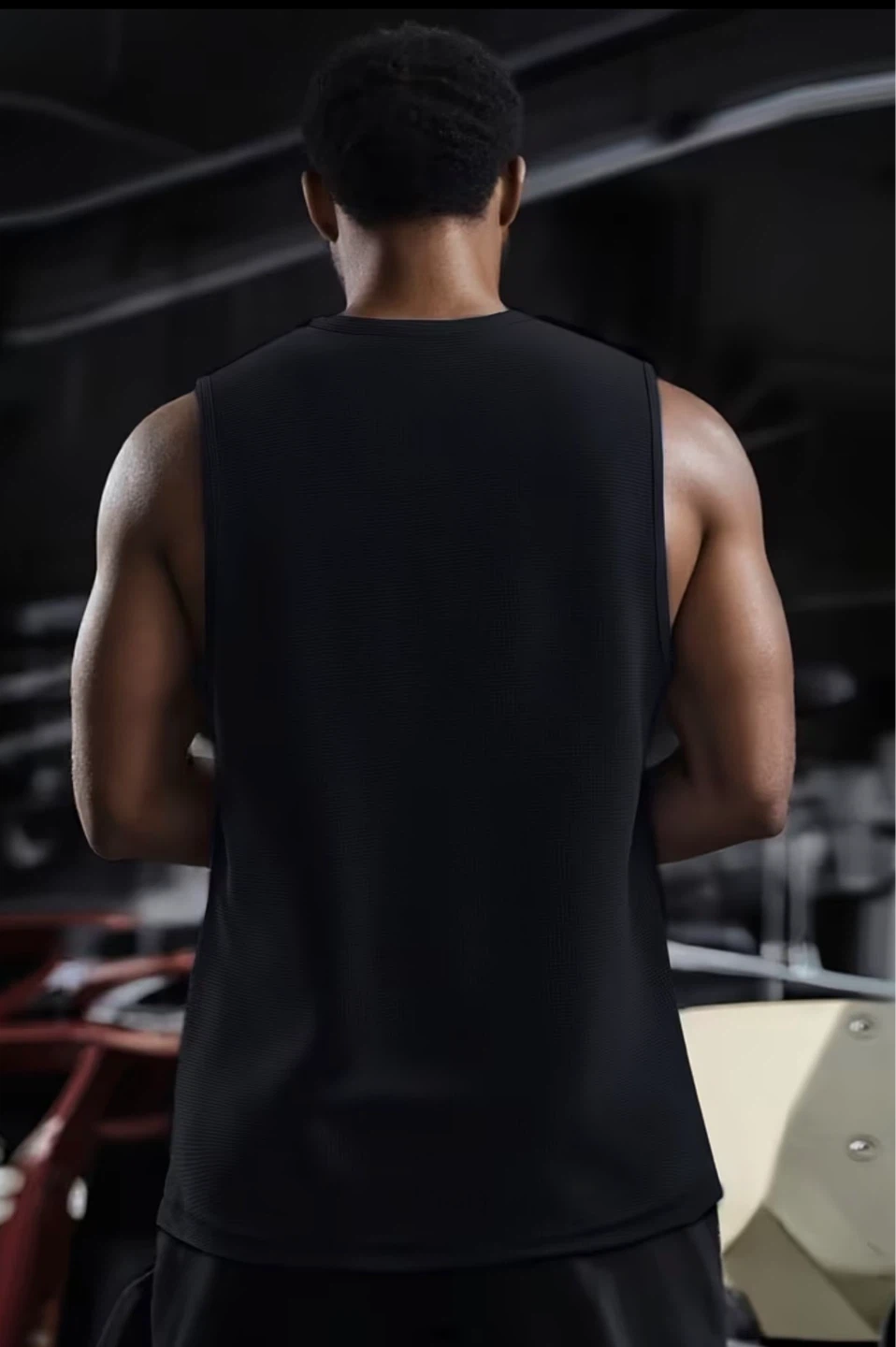 Men’s Gym Tank Top – Breathable Workout Shirt - photo 2