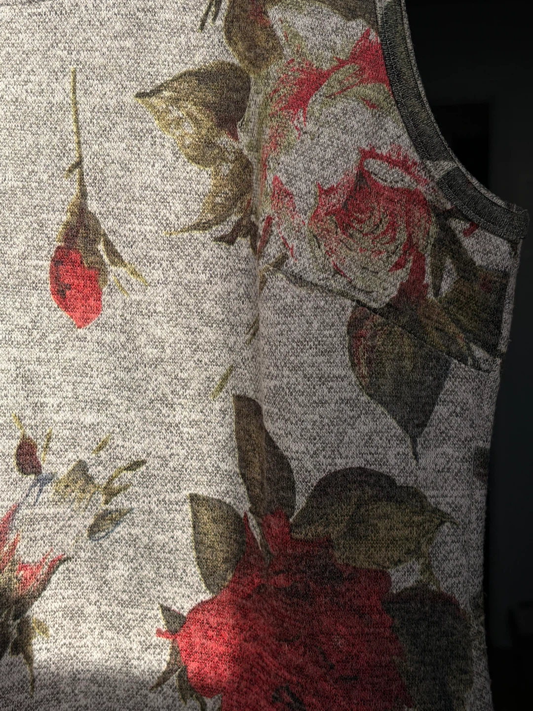 V. CLUB Rose Print Sleeveless Dress Size 6 - photo 3