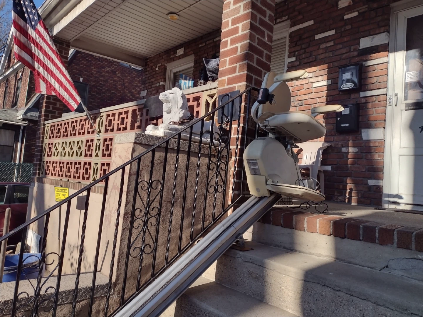 Used Stair Lift electric with Ramp