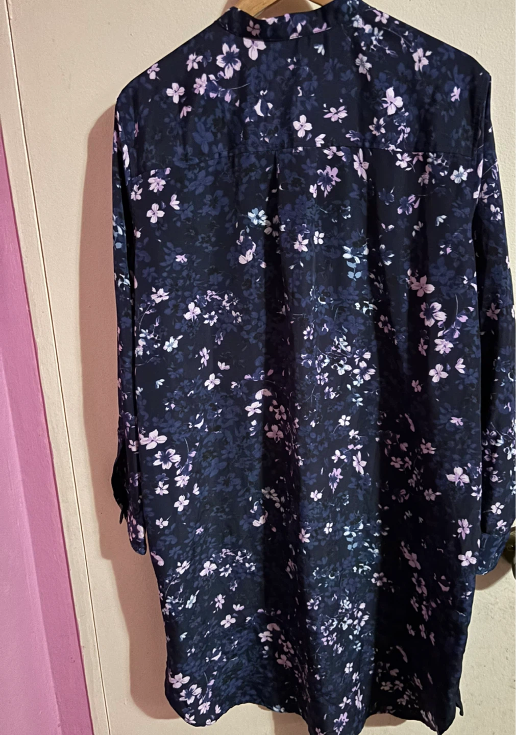 Joe Fresh Women's Navy Floral Print Tunic Top - XL/TG - photo 3