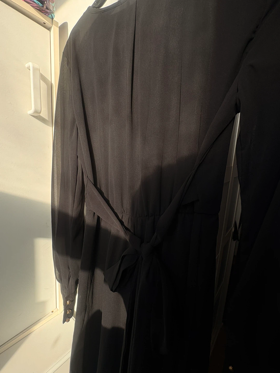 Black Baltic Born Midi Dress Size L - photo 2