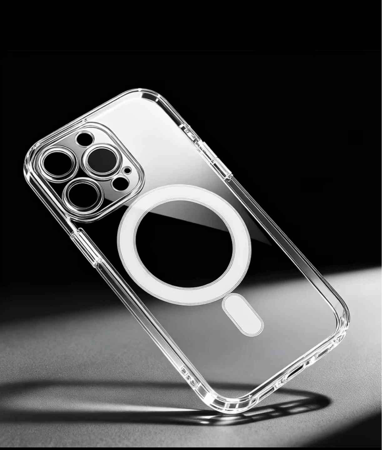 iPhone MagSafe Clear Case – Strong Magnetic Cover
