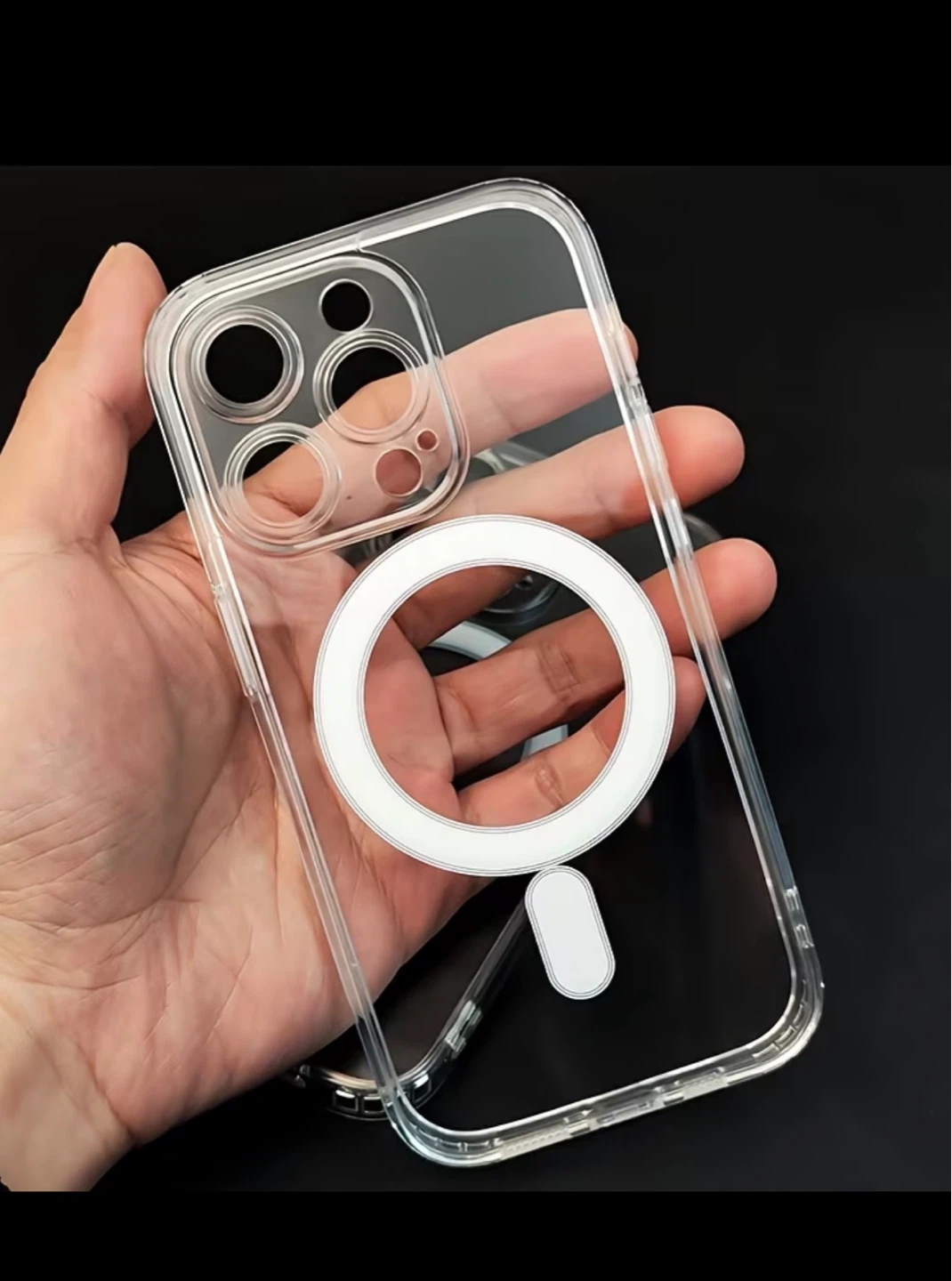 iPhone MagSafe Clear Case – Strong Magnetic Cover - photo 4