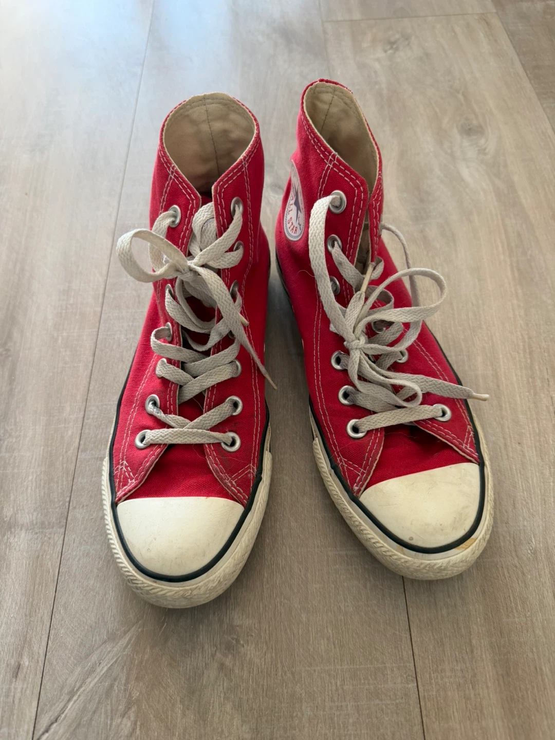 Red Converse All Star chuck taylor Sneakers - photo 2