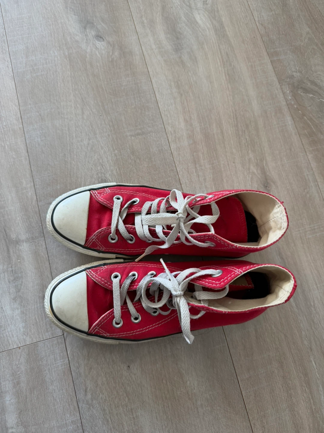 Red Converse All Star chuck taylor Sneakers - photo 5