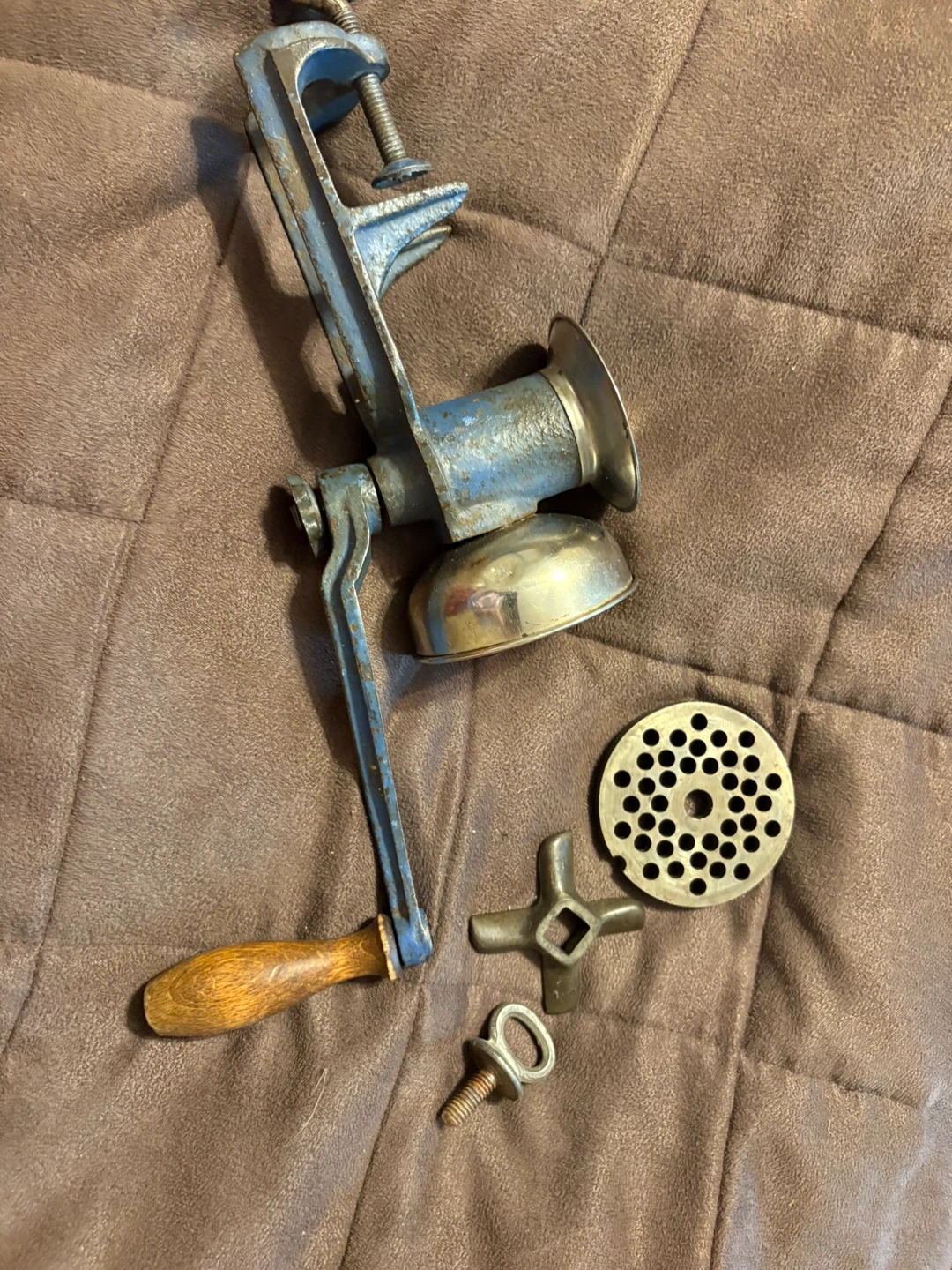Vintage Manual Meat Grinder