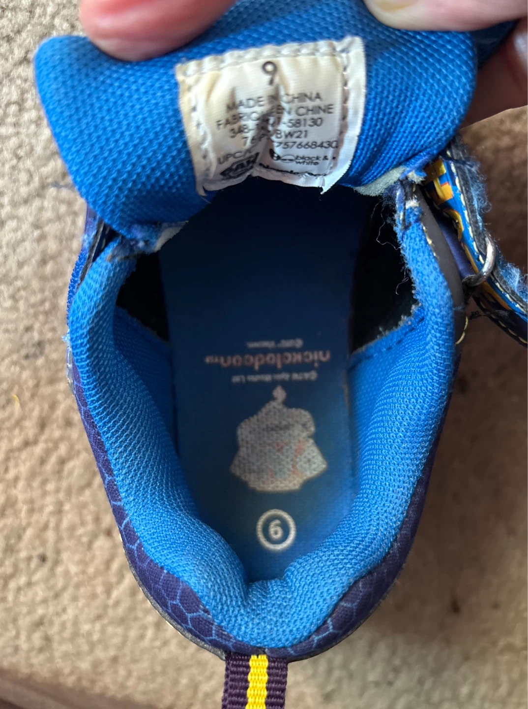 Beautiful Paw Patrol Chase Toddler Shoes by Nickelodeon (Size 9) - photo 5