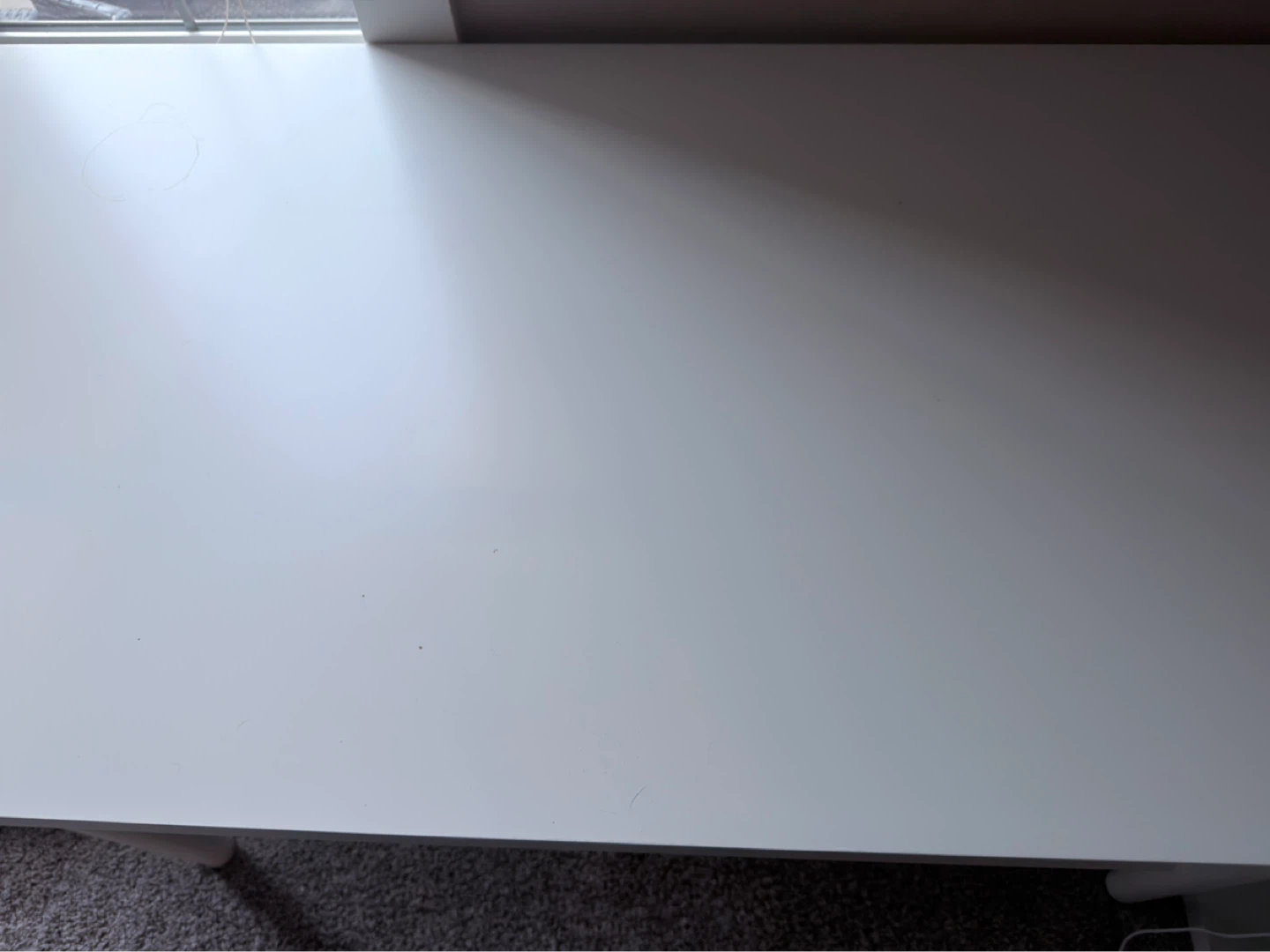 IKEA White Table Style Desk - photo 3
