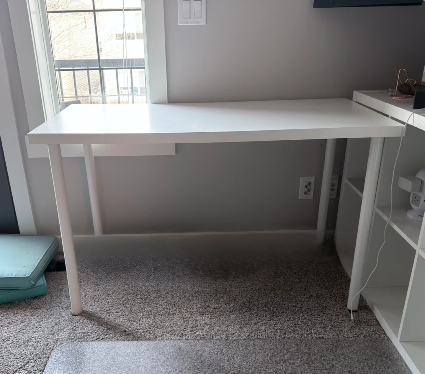 IKEA White Table Style Desk